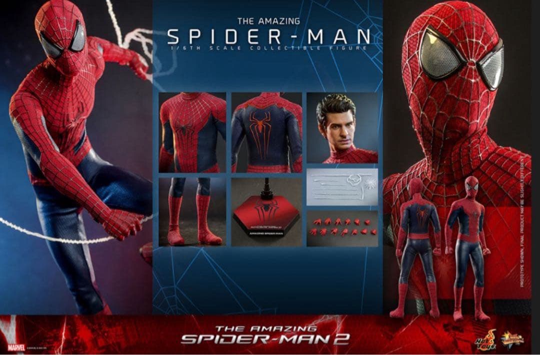 ホットトイズ　アメイジング・スパイダーマン 2 フィギュア
