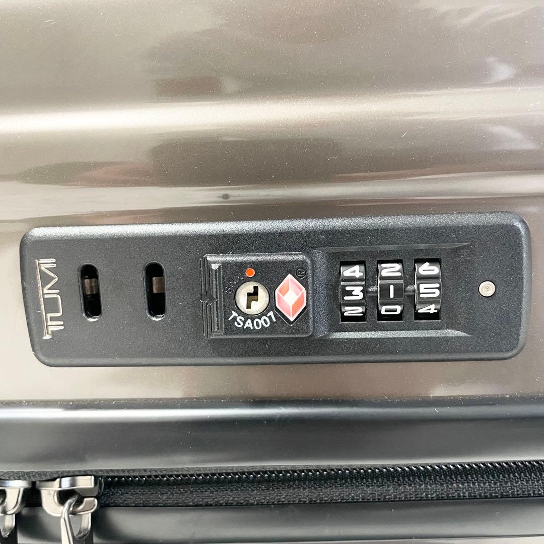 【美品】TUMI トゥミ V3 スーツケース 61L MINK軽量 正規品