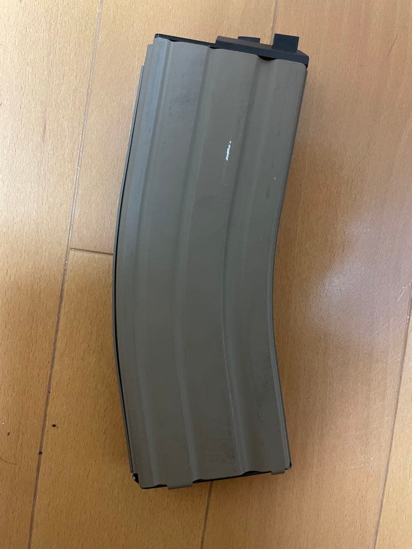 再販です。WE M4 スカー用co2マガジン　TANカラー