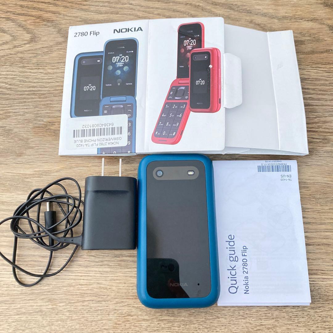 携帯電話本体 Nokia 2780 flipphone 4G LTE