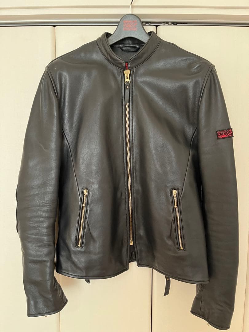 メンズ　レザージャケット　羊皮