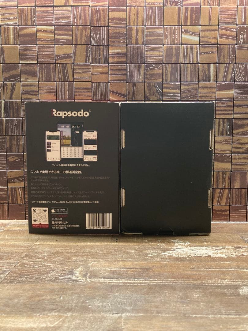 Rapsodo MLM モバイル弾道測定器 ゴルフ練習用 付属品完備