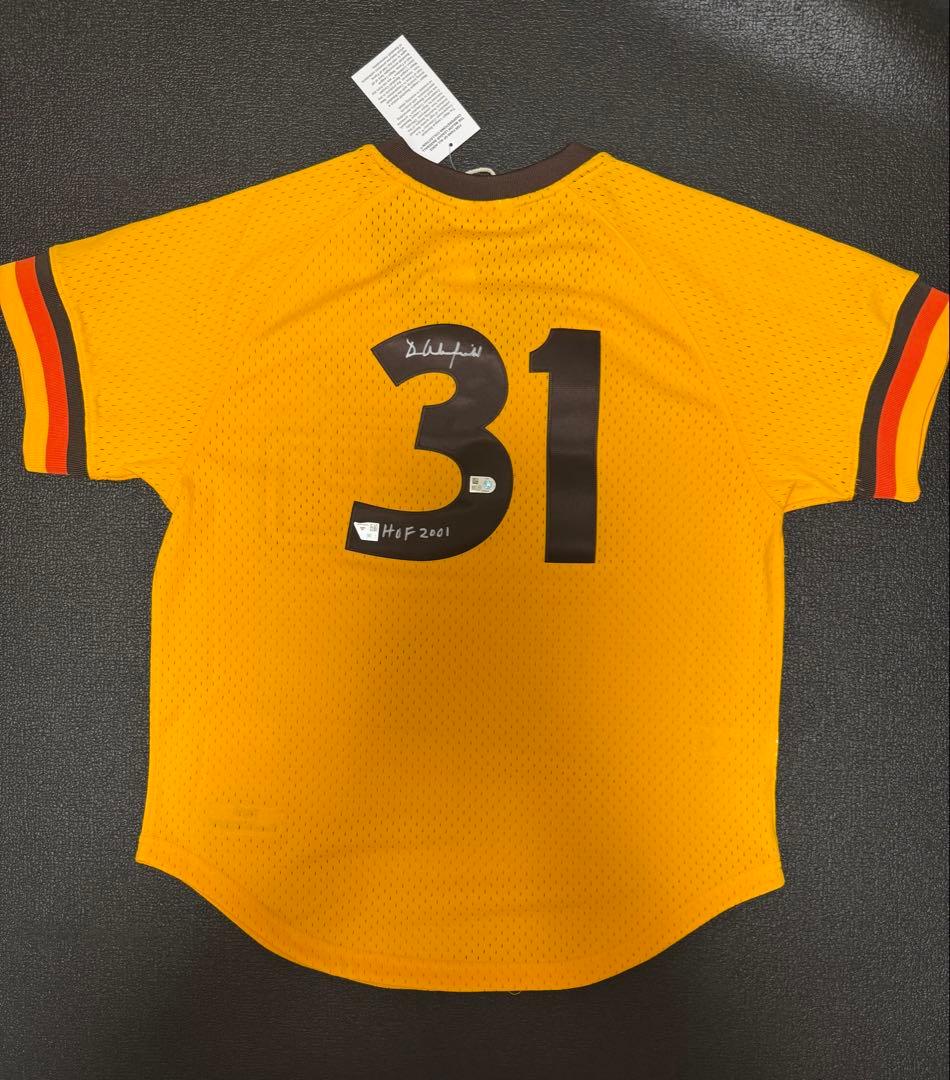 【激レア・直筆サイン入り Dave Winfield MLBユニフォーム】