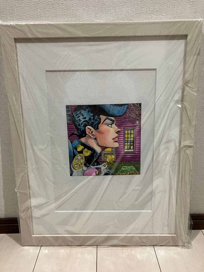 義*坊様 高級複製原画　ジョジョ展　仗助　4部　荒木飛呂彦