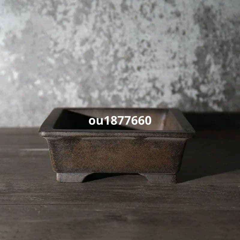 多肉植物鉢 四角い盆 紫砂鉢 盆栽鉢 植木鉢 小品盆栽鉢 大品盆栽鉢