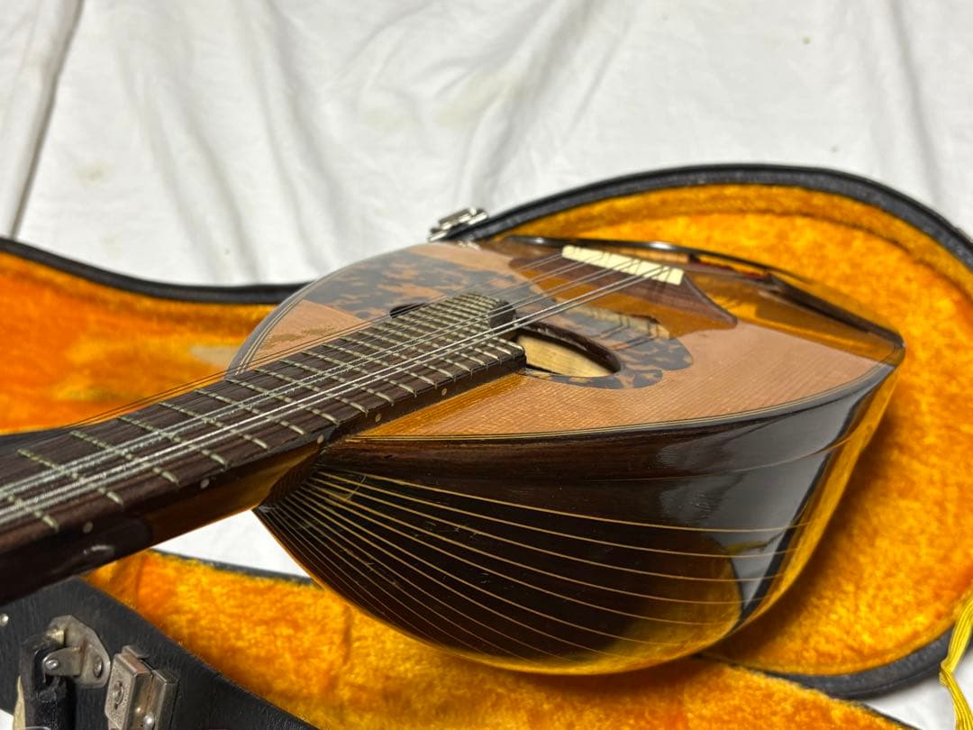 石川捷二郎　マンドリン　手工品　付属品と専用ケース付き　良品　1915-10-1