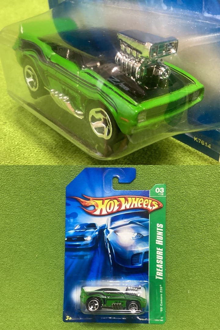 ホットウィール TREASURE HUNTS 新品 '69 CAMARO Z28