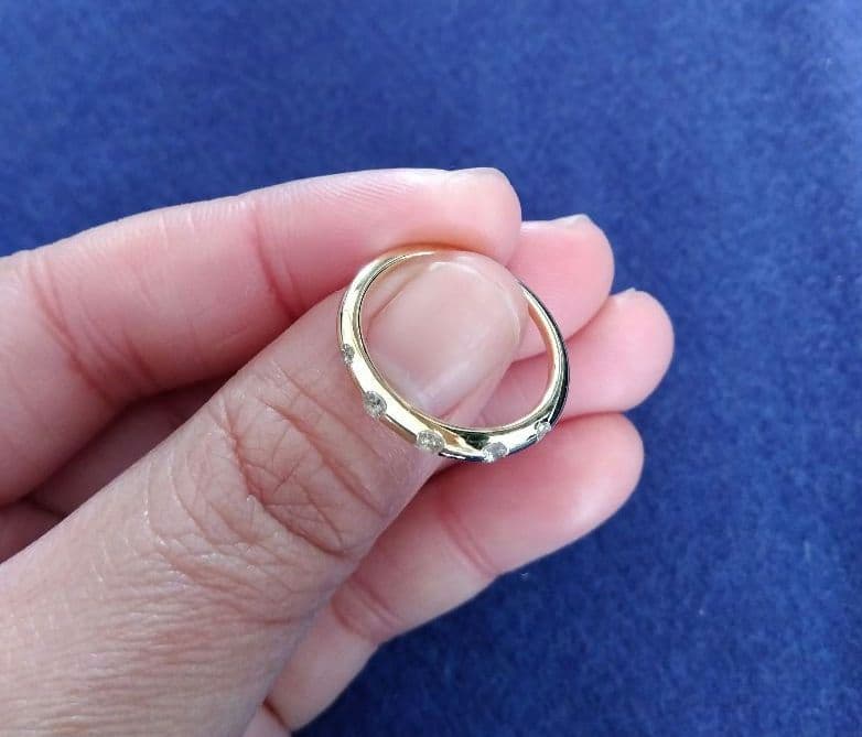 オレフィーチェ　デュウリング　K18　YG　12号　OREFICE