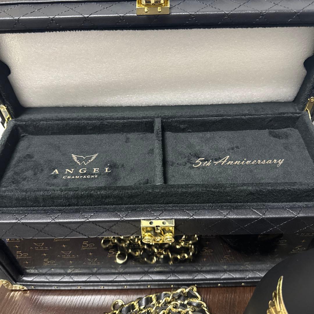 エンジェル ANGEL 黒シャンパン 空箱 空瓶 5周年記念モデル