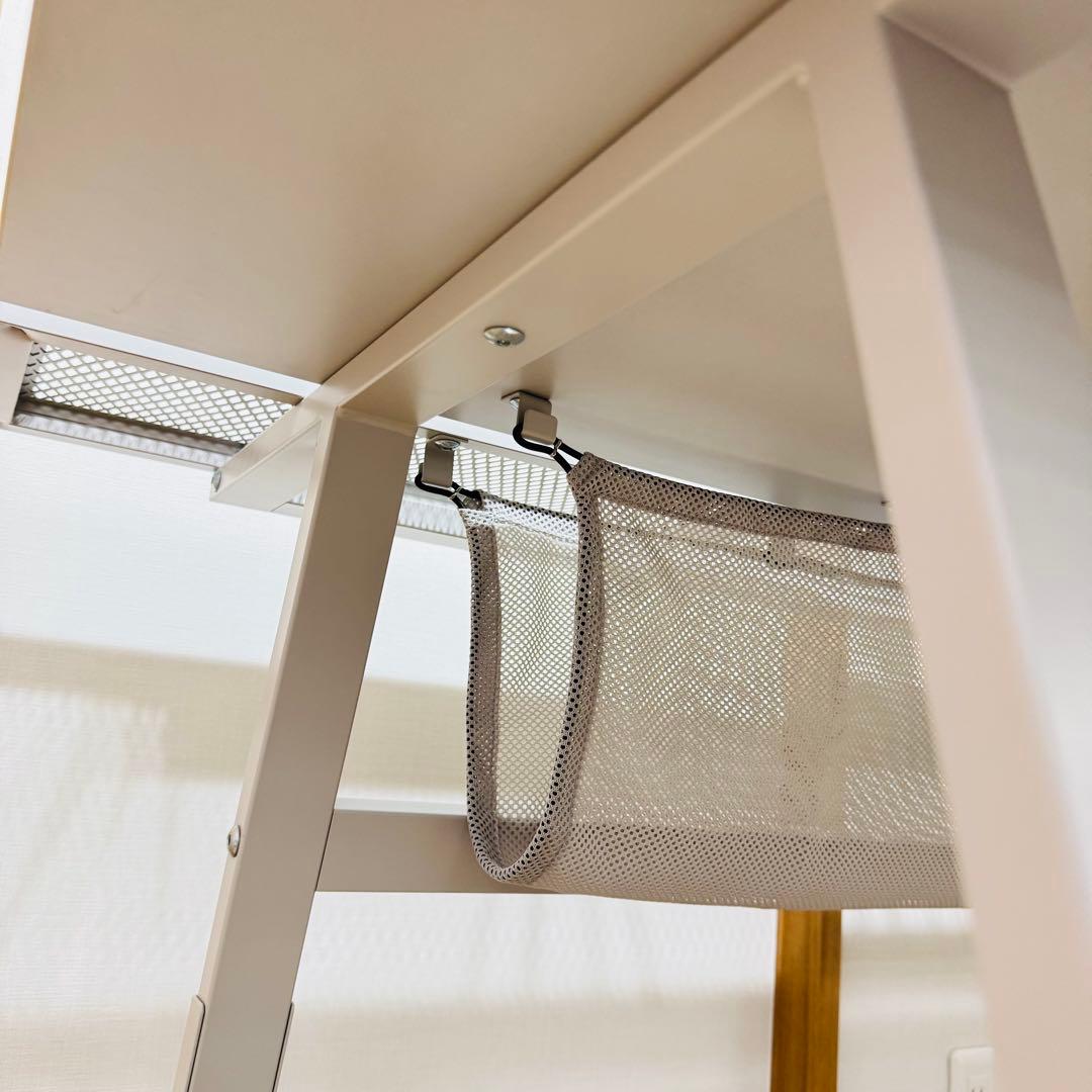 送料出品者負担 美品 IKEA ウーテスペラレ ゲーミングデスク ライトグレー