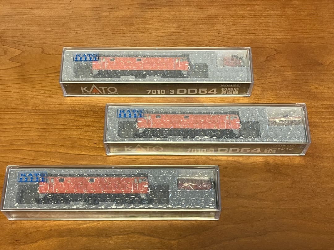 値下げ　KATO Nゲージ DD54機関車　３両セット