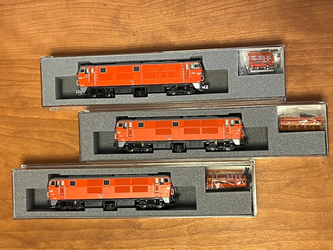 値下げ　KATO Nゲージ DD54機関車　３両セット