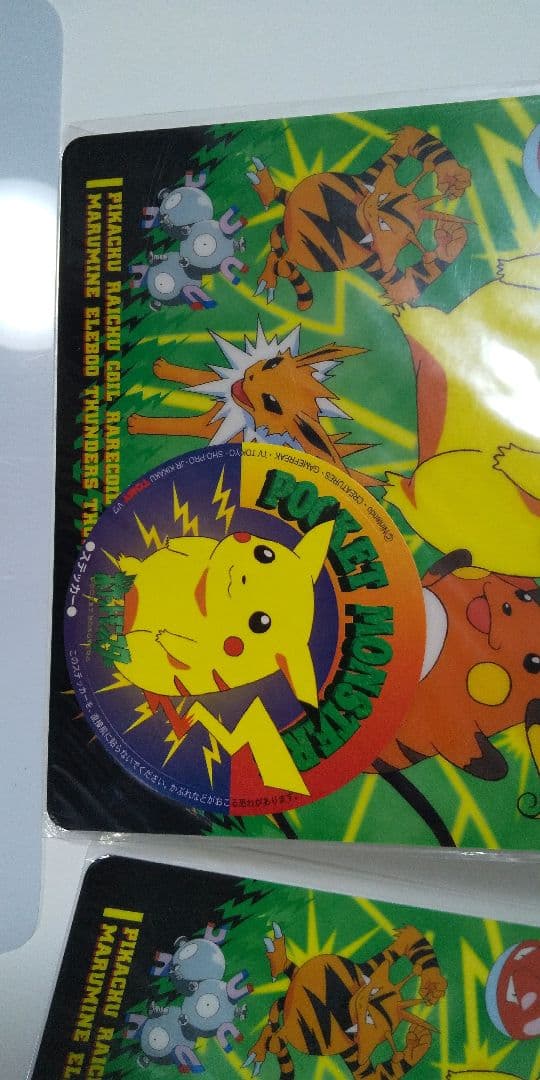 ポケモン ポケットモンスター 下じき したじき ステッカー シール 付き 新品