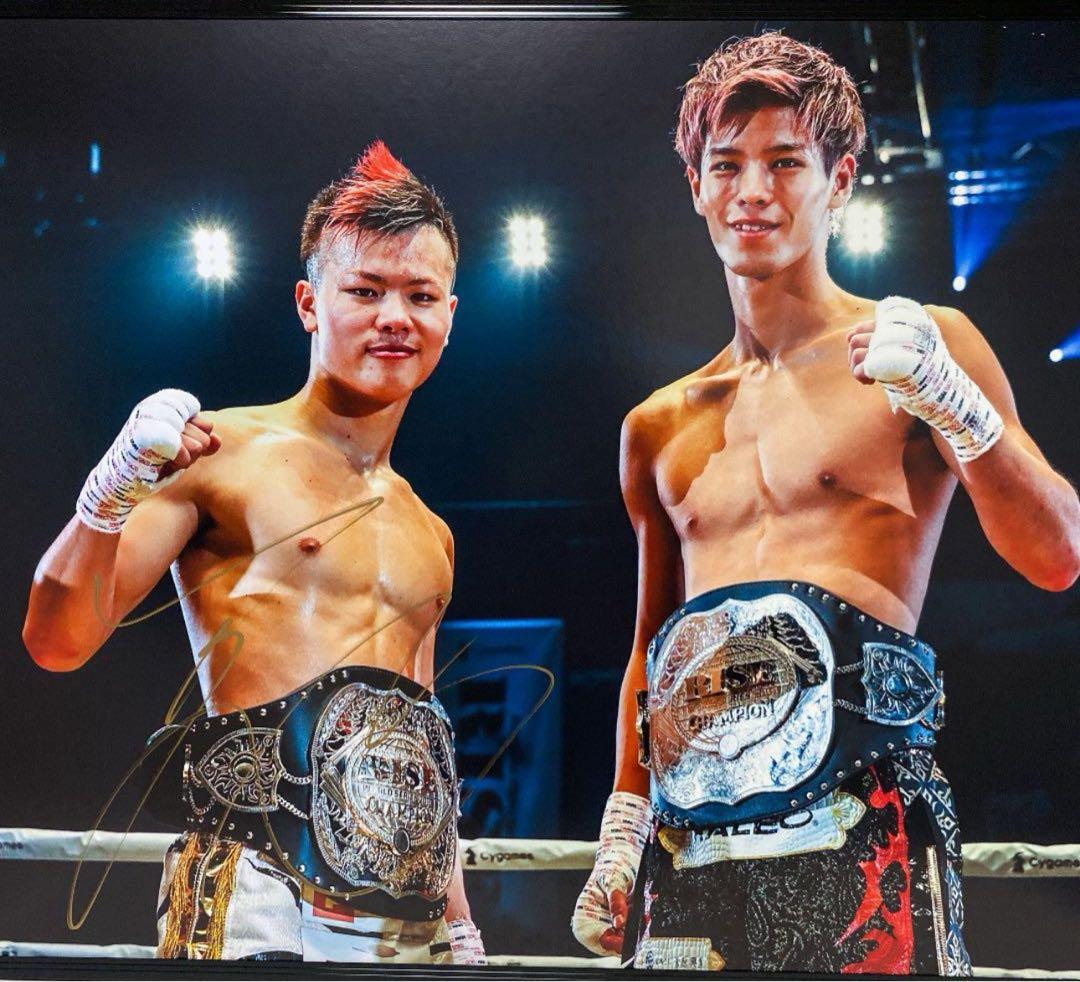 那須川天心直接サイン入りパネル