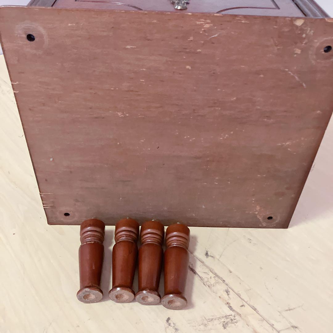 木製　電話台　FAX台　ビューロー　サイドチェスト　サイドラック　デスク