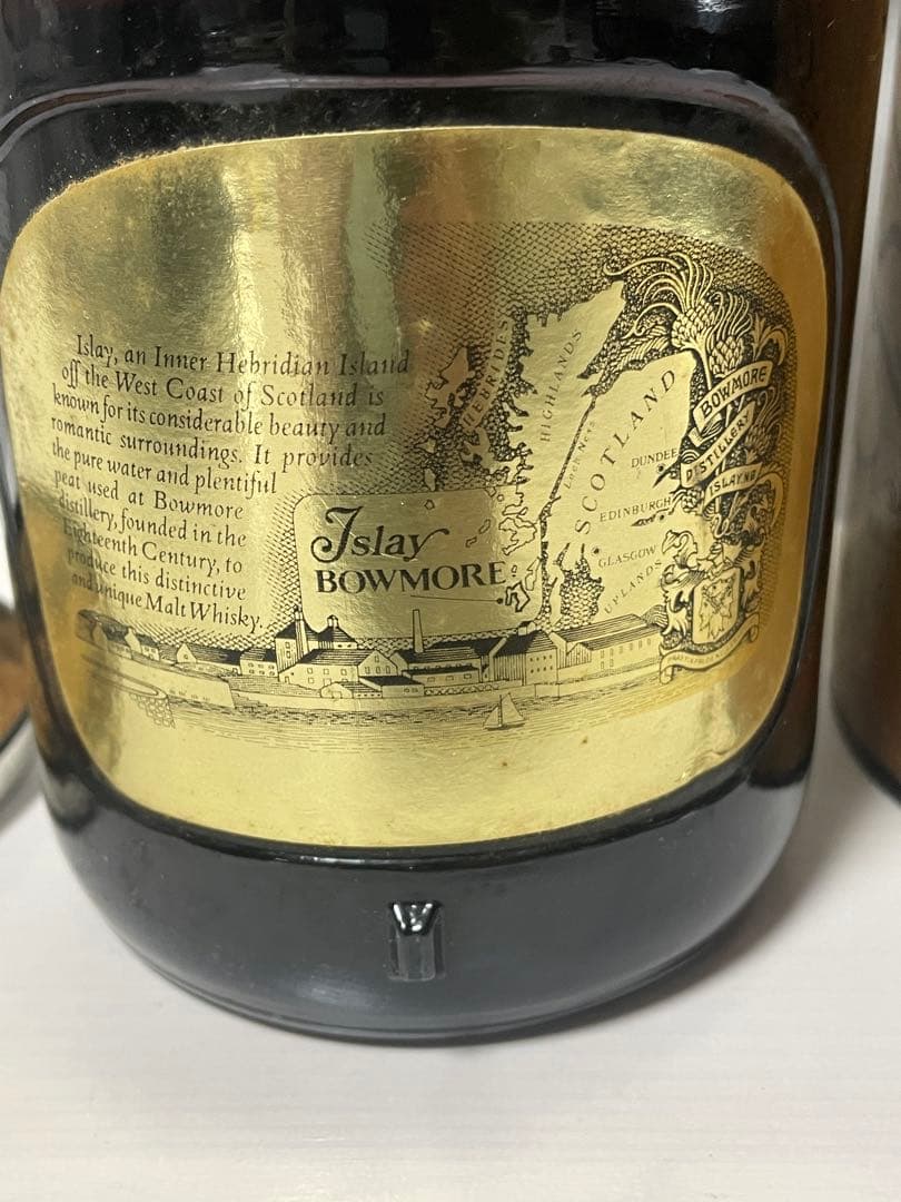 ボウモア BOWMORE 12年 ダンピーボトル 旧ボトル ケース付き