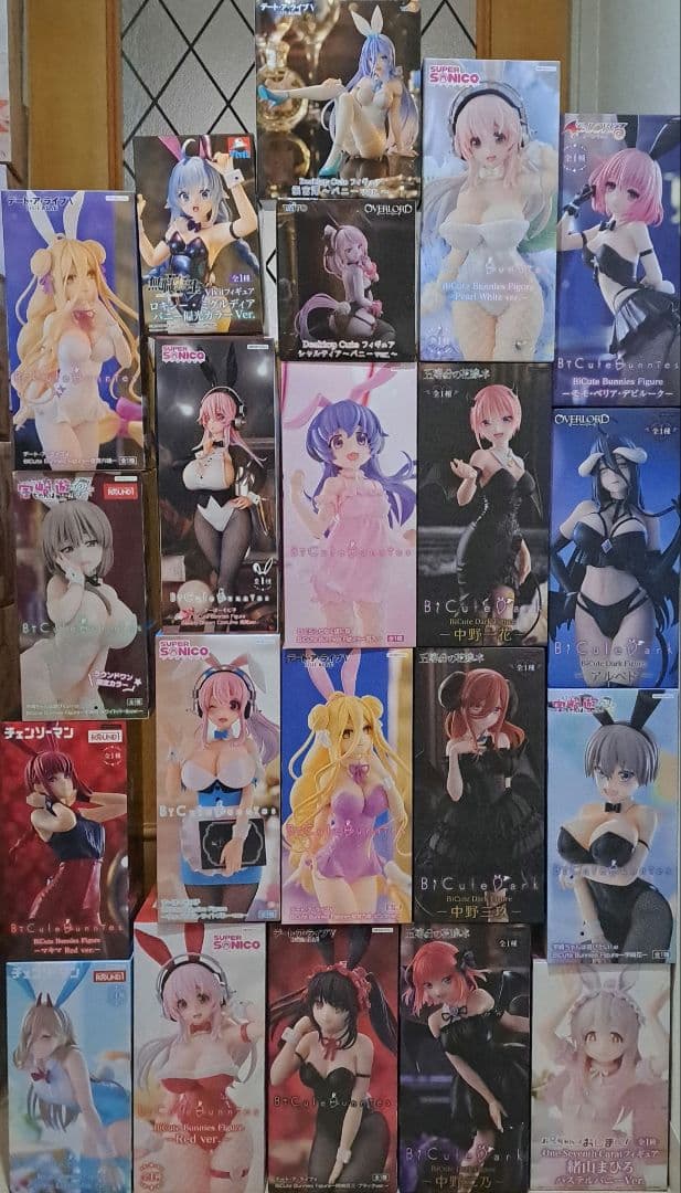 【バニーガール】　プライズ　フィギュア　まとめ売り　２１体　セクシーフィギュア