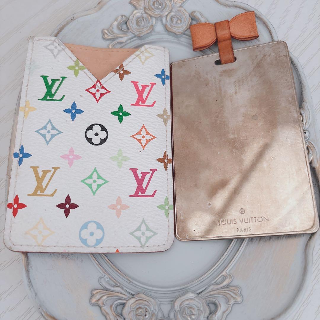 Louis Vuitton モノグラム マルチカラー ホワイト ミラー