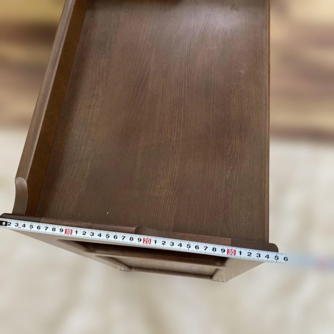 karimoku カリモク　電話台　コンセント付き　オールド