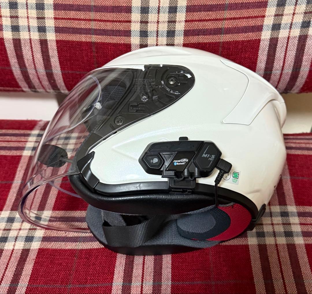 SHOEI J-FORCE IV とFODSPORTS M1-S PRO