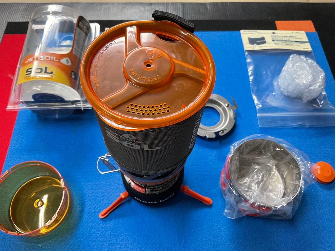 希少レア　JETBOIL・SOL新品未点火セット(0.8アルミポット)寒冷地仕様