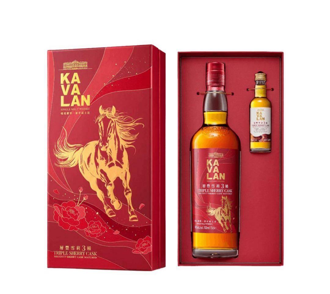 【KAVALAN カバラン】トリプル・シェリーカスクウイスキー 台湾年度限定