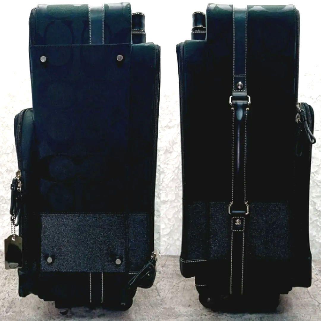 DD様✨COACH✨キャリーケース シグネチャー 出張 機内持ち込み可 大容量