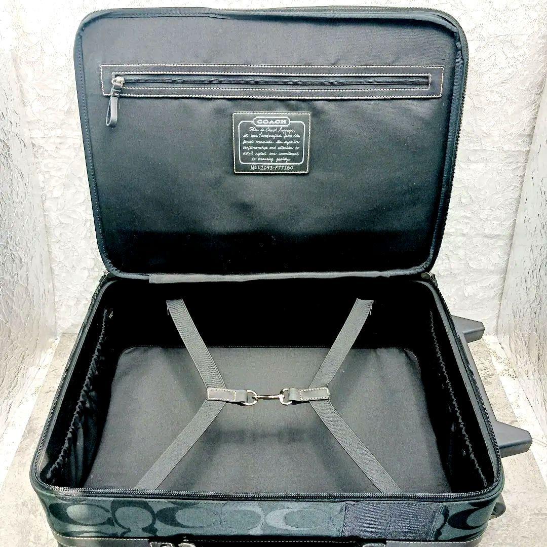 DD様✨COACH✨キャリーケース シグネチャー 出張 機内持ち込み可 大容量