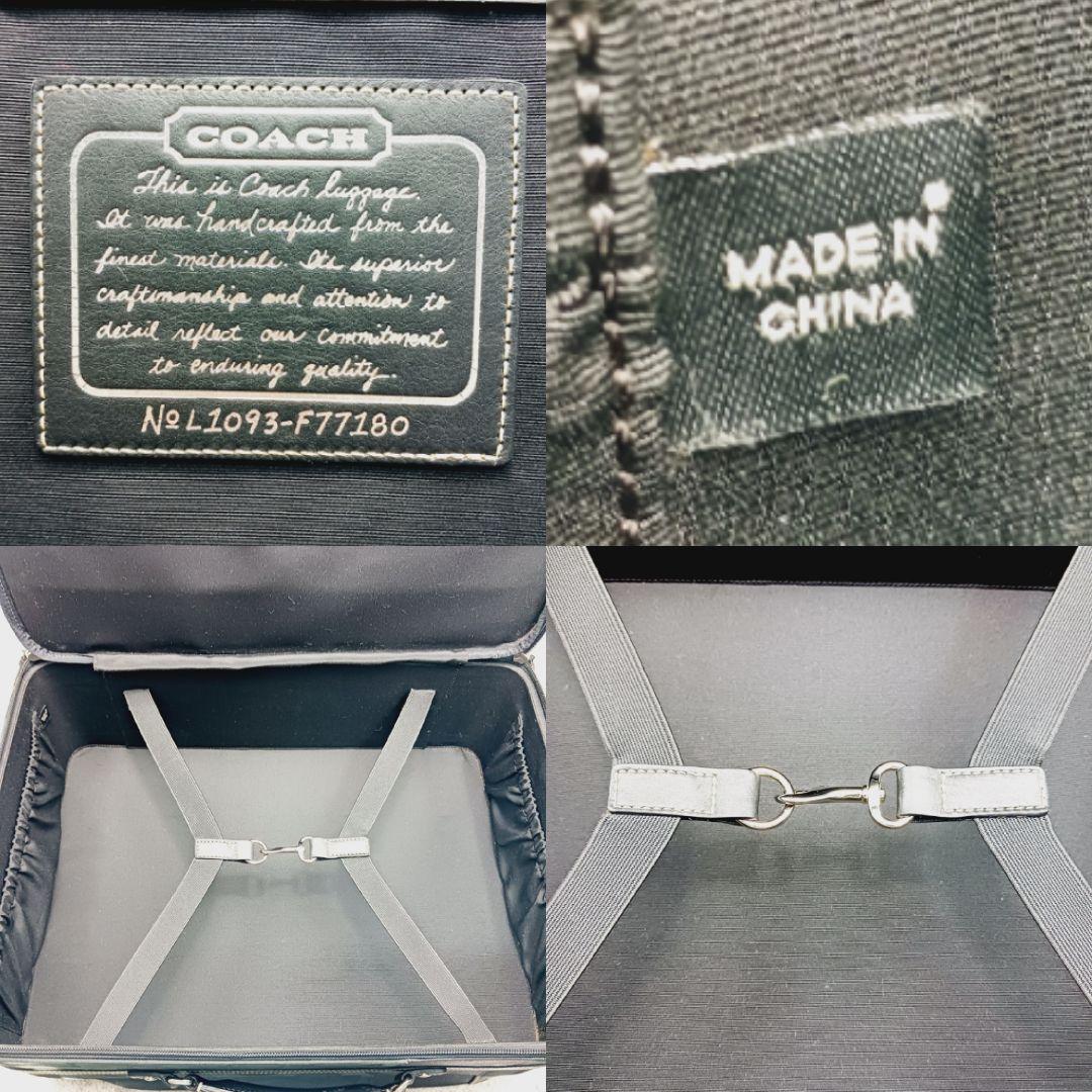 DD様✨COACH✨キャリーケース シグネチャー 出張 機内持ち込み可 大容量