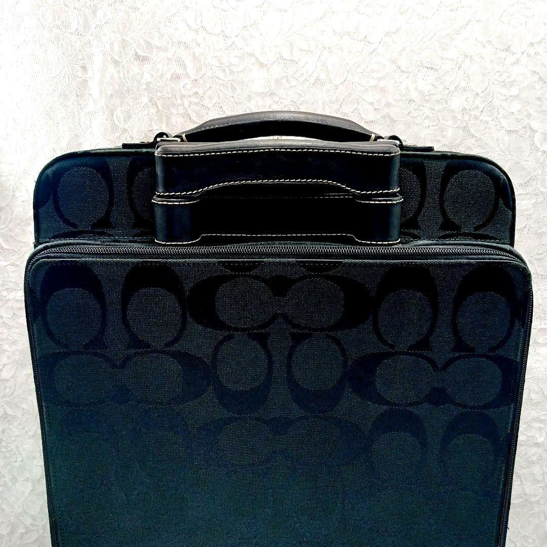 DD様✨COACH✨キャリーケース シグネチャー 出張 機内持ち込み可 大容量