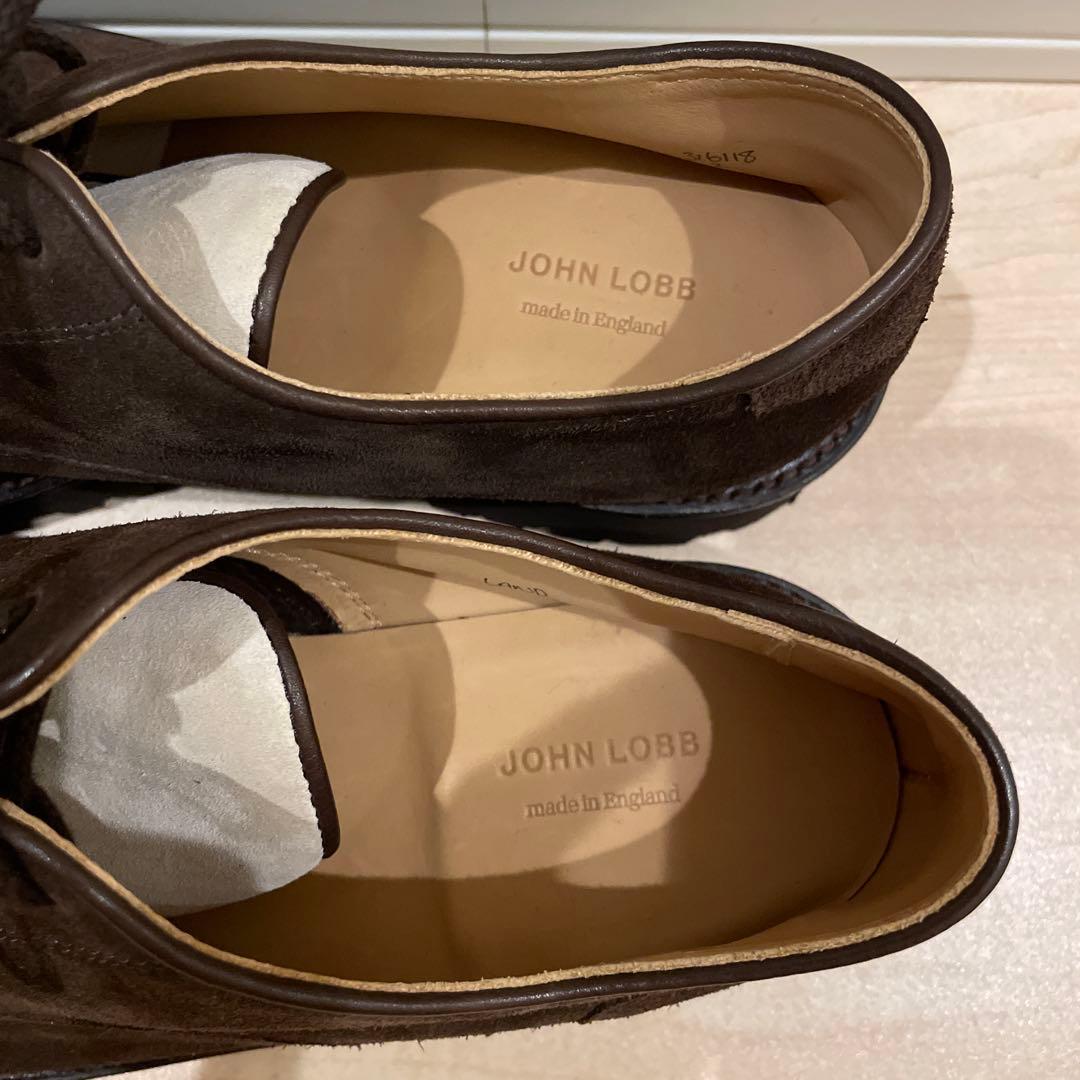 uk7.5 ジョンロブ johnlobb land ランド 革靴