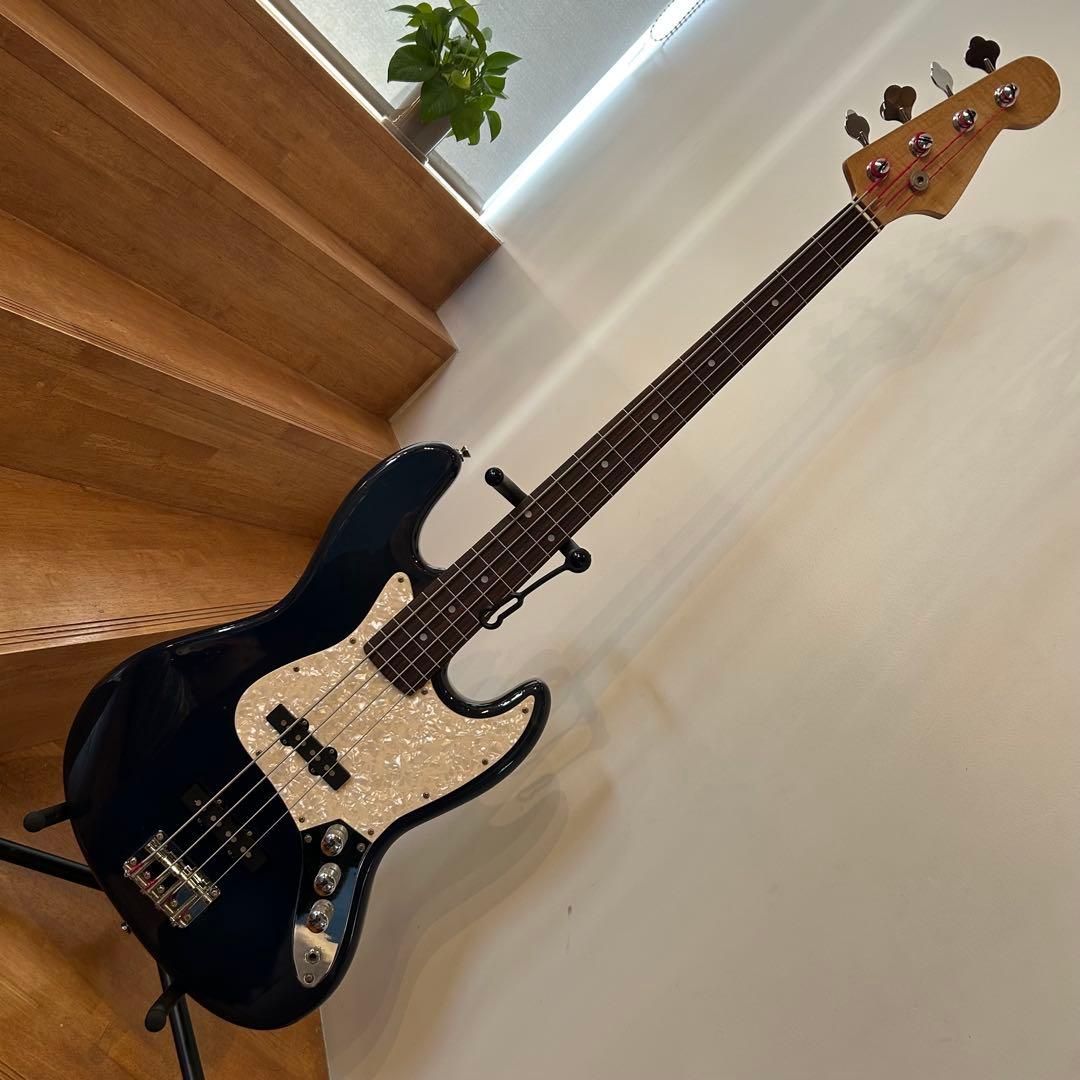 フレットレスベース　JBタイプ　ブラック