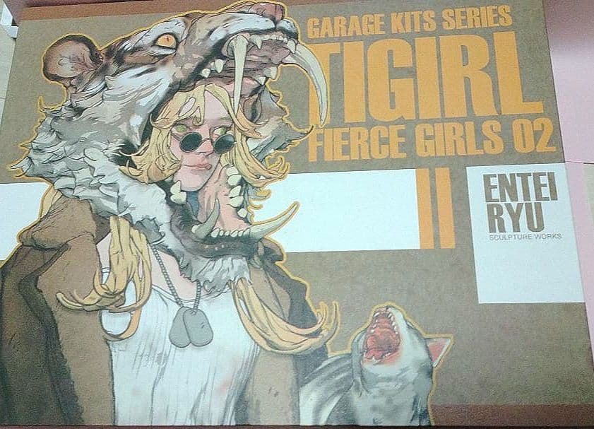 エンテイリュウ TIGIRL ガレージキットEntei Ryu　未塗装未組立