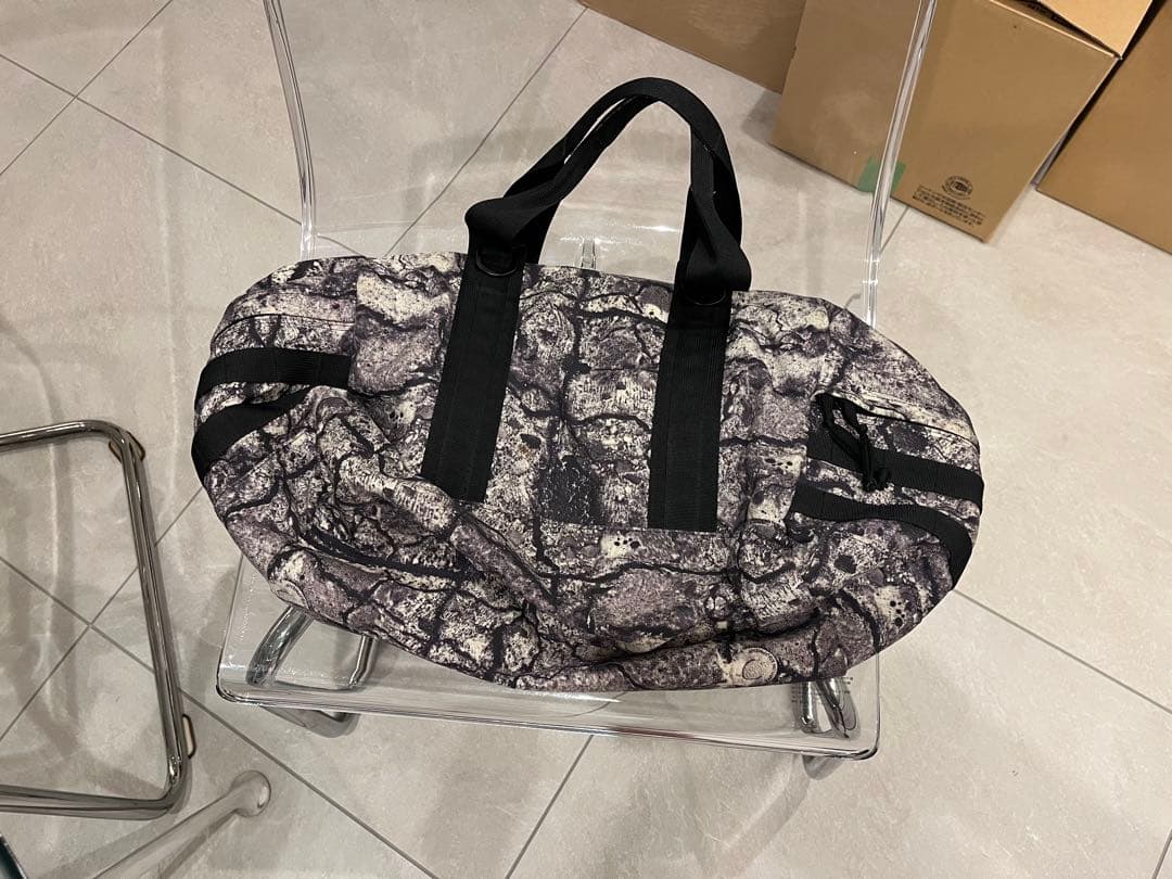 ナイトレイド　ストーンカモ　迷彩柄 ボストンバッグ ナイロン製