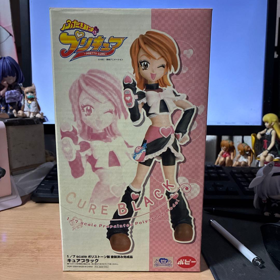 キュアブラック 「ふたりはプリキュア」B-CLUB 1/7ポリストーン製塗装済…