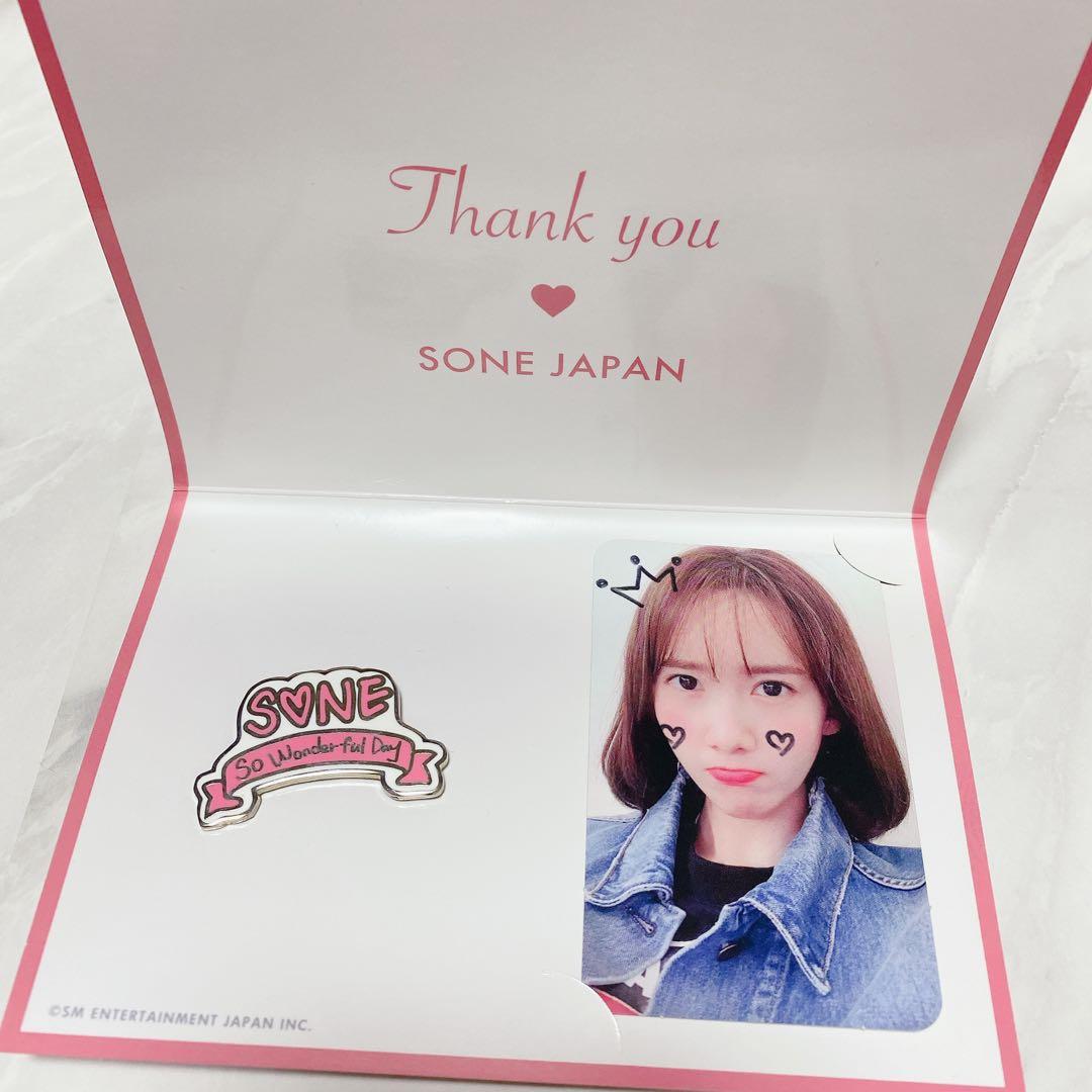 少女時代 ユナ トレカ ピンバッジ セット