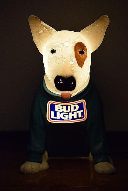 80’s BUDLIGHT バドライト スパッズマッケンジー ビンテージ ランプ