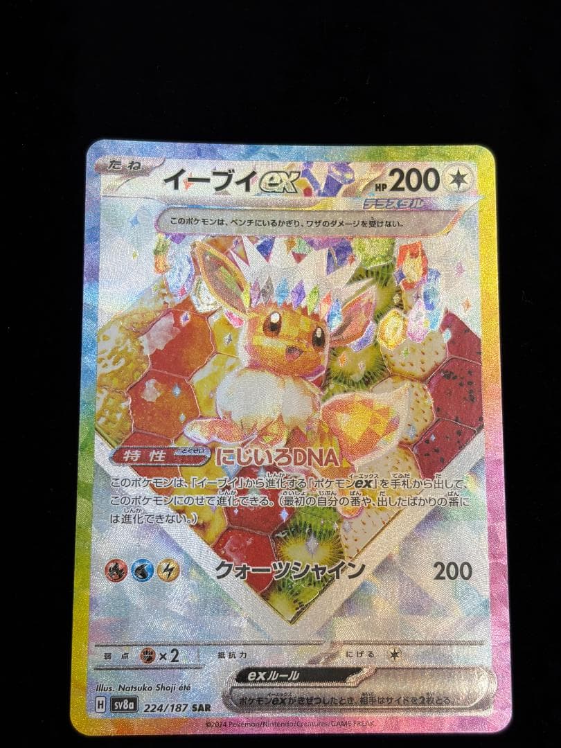 ブイズ ex SAR コンプ　10枚　テラスタルフェス　イーブイ進化セット