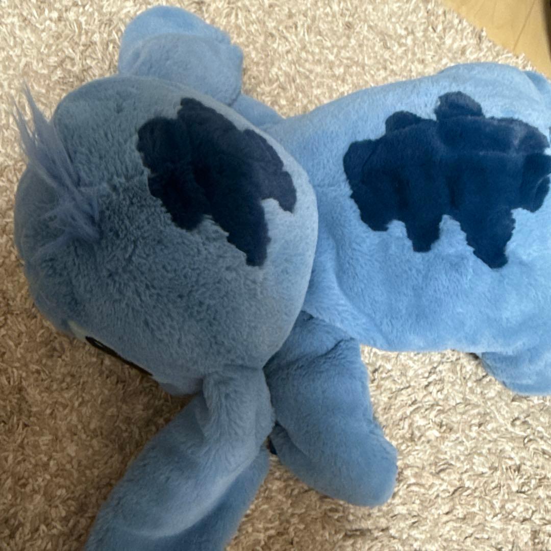スティッチ　 抱きぬいぐるみ　ディズニーランド
