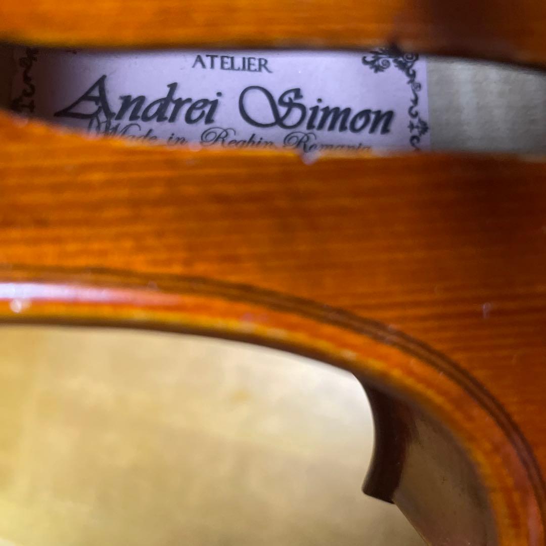 値下げ中‼️バイオリン Andrei SIMON #5 2016年製 4/4サイズ