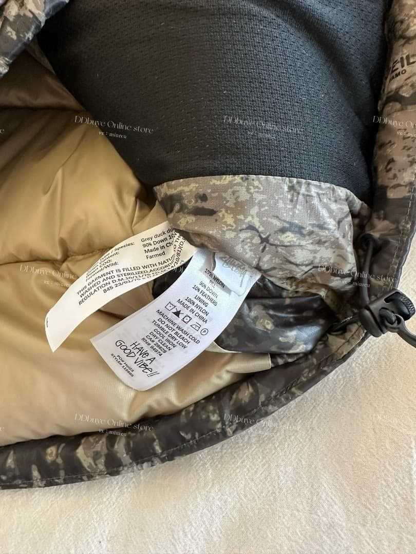 STUSSY Micro Rip Down パーカー ダウンジャケット S