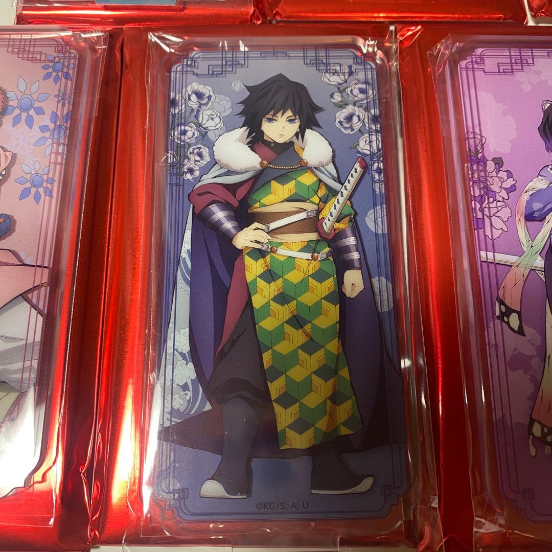 【新品未使用】鬼滅の刃 国風服 中国限定 第2弾　アクリルスタンド　7枚セット