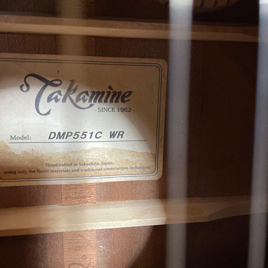 Takamine エレアコDMP551C WR タカミネ純正ピックアップ増設‼️