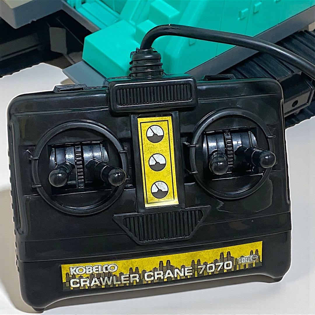 【激レア】トイコー KOBELCO クローラークレーン7070 ラジコン 箱付き
