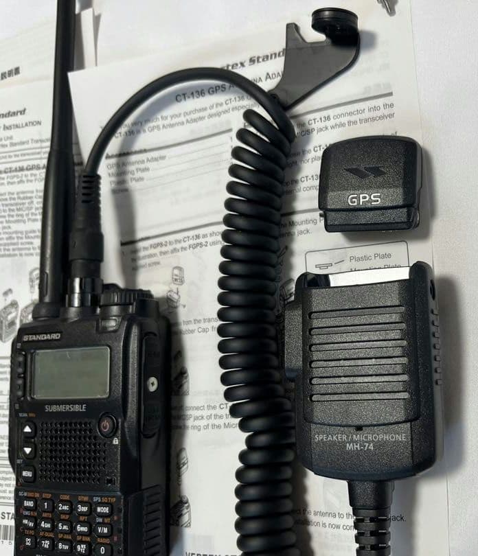 S*a様 VX-8D STANDARD 50/144/430M Hz対応GPSハ