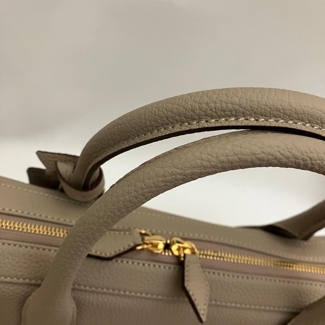 ✨未使用級　希少✨ 大峡製鞄 ゲント•メディア スリムオーバーナイト　グレージュ