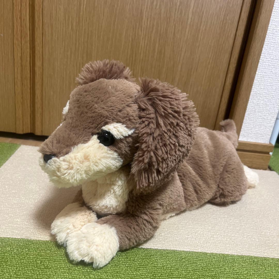 【you2】ひざわんこ ぬいぐるみ ダックスフンド サンレモン