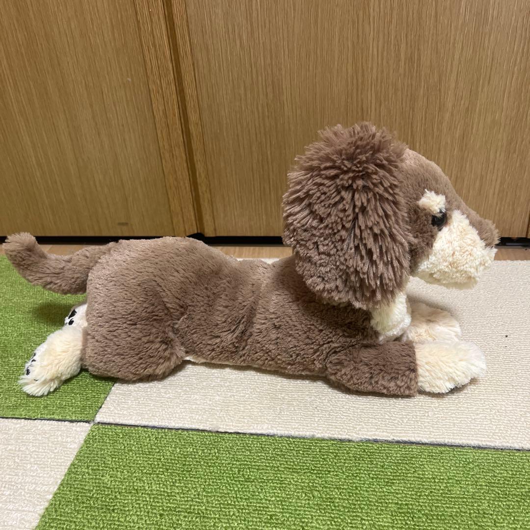 【you2】ひざわんこ ぬいぐるみ ダックスフンド サンレモン