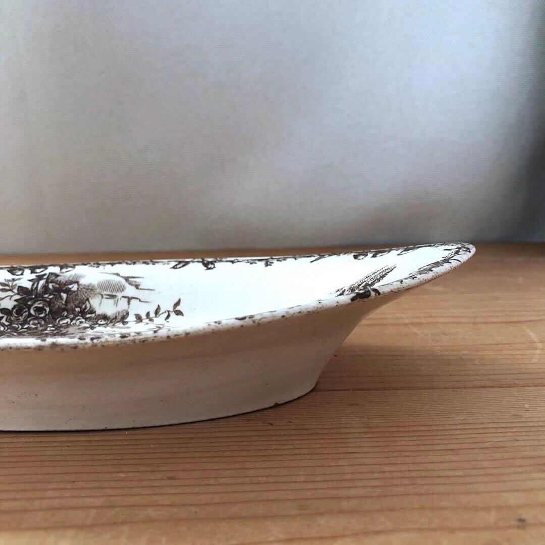 ショワジールロア Choisy le Roi HB&Cie　楕円皿　no.249