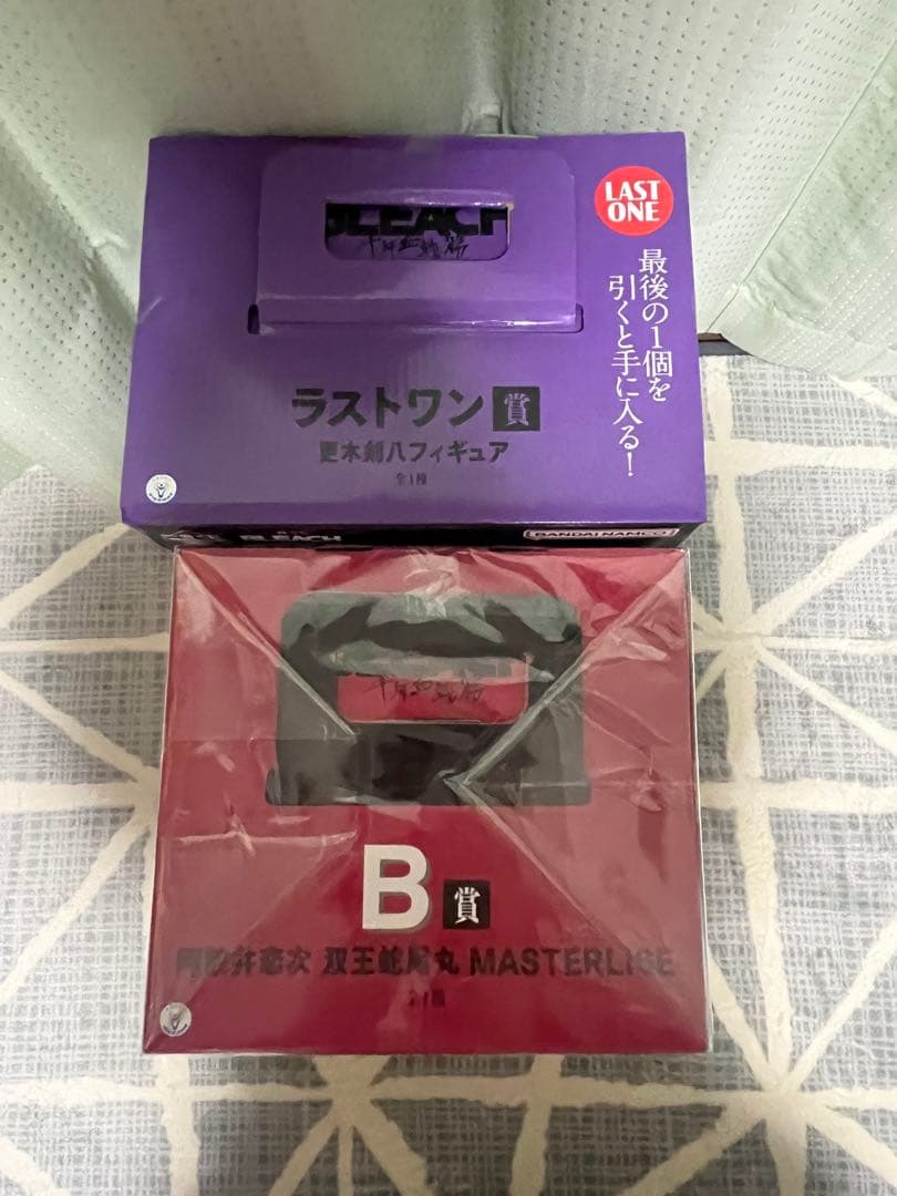 ブリーチ　一番くじ　阿散井恋次　更木剣八 フィギュア